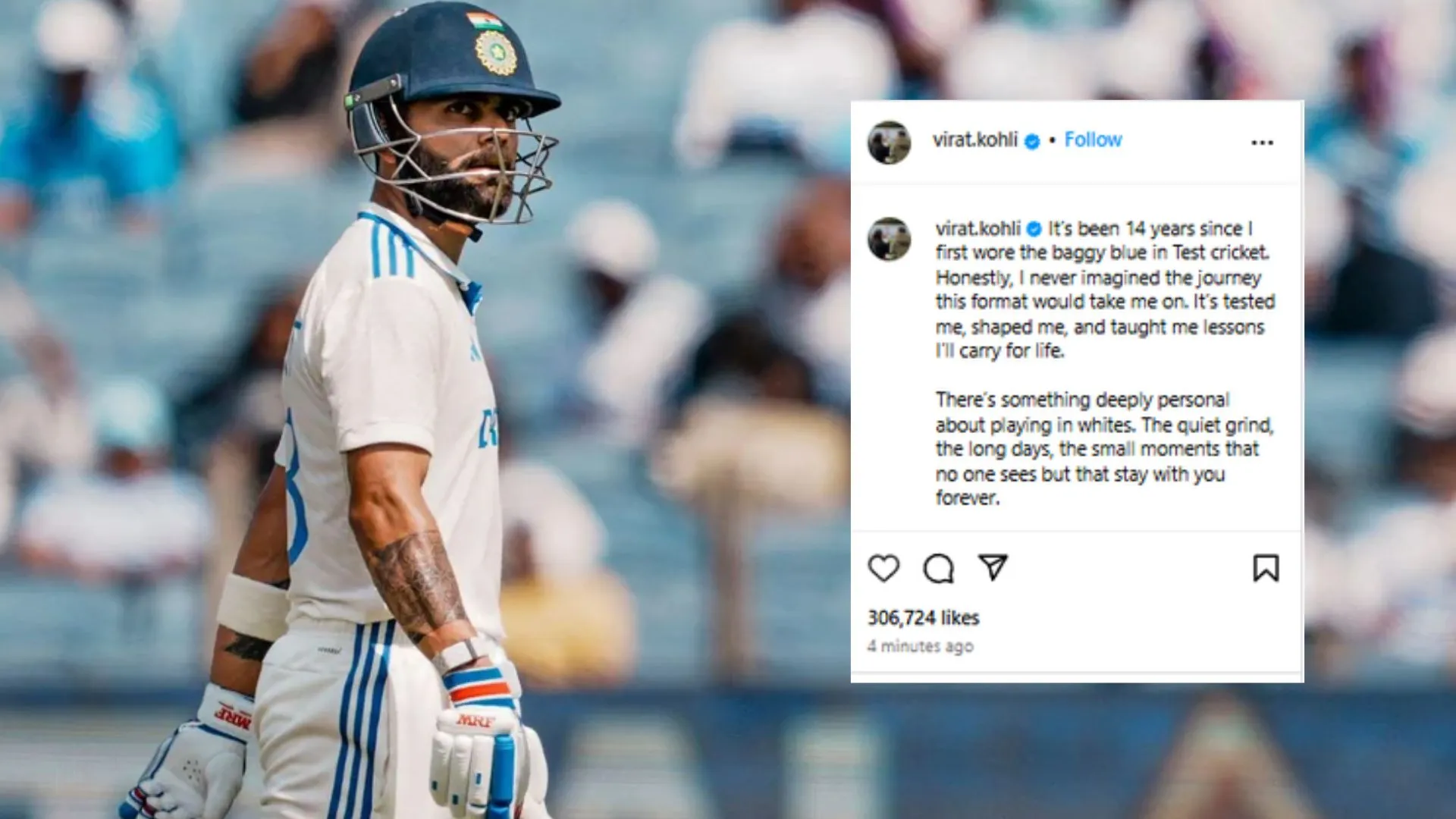 Virat Kohli’s Test Retirement: A Legendary Chapter Concludes